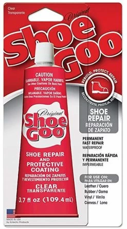 SHOE GOO ORIGINAL CLEAR BLACK FREE POSTAGE AUSTRALIAN SELLER [STYLE: CLEAR]