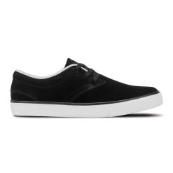 FALLEN FOOTWEAR SPIRIT BLACK WHITE SKATE SKATEBOARD SHOES KINGPIN STORE AUS