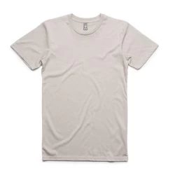 AS COLOUR T-SHIRT STAPLE TEE PLAIN LIGHT GREY NEW MENS AUSTRALIAN SELLER KINGPIN