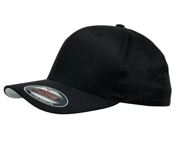 FLEXFIT PERMA CURVE CAP Black 6277 NEW FLEX FIT CAP AUST HAT HATS CAPS 4 FLEXFIT PERMA CURVE CAP Black 6277 NEW FLEX FIT CAP AUST HAT HATS CAPS - Image 2