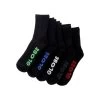 GLOBE KIDS SIZE 2-8 STEALTH SOCKS 5 PACK CREW BLACK SKATEBOARD SURF 1 GLOBE KIDS SIZE 2-8 STEALTH SOCKS 5 PACK CREW BLACK SKATEBOARD SURF -Skateboard Equipment Store 16231386638300000