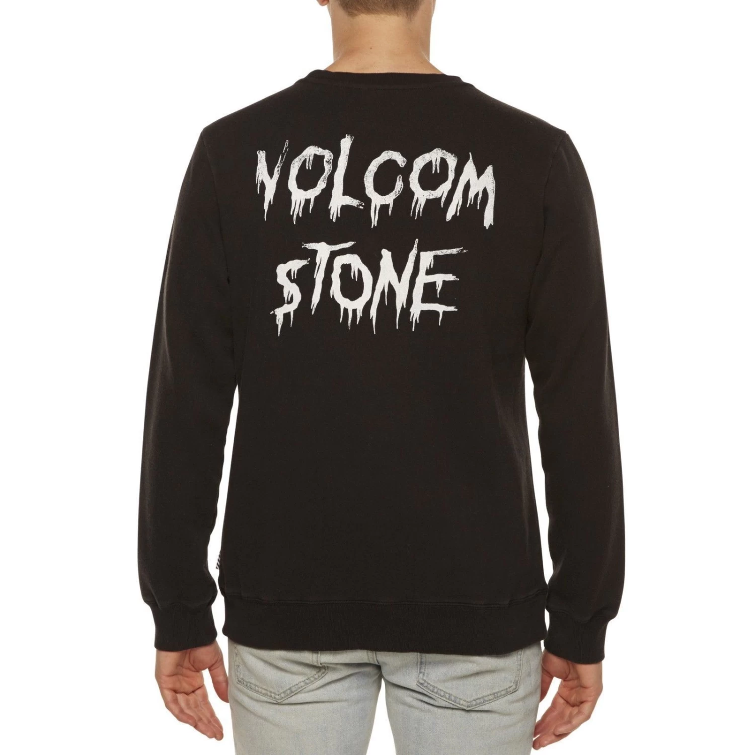 Volcom RELOAD CREW FLEECE SWEAT SHIRT New Black Aust Seller 4 Volcom RELOAD CREW FLEECE SWEAT SHIRT New Black Aust Seller - Image 2