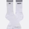 RVCA UNION SOCK WHITE SKATE SURF RUCA SOCKS AUSTRALIAN SELLER 2 RVCA UNION SOCK WHITE SKATE SURF RUCA SOCKS AUSTRALIAN SELLER -Skateboard Equipment Store 16261398712900000