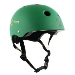 PROTEC HELMET Classic BIKE MATTE RASTA GREEN PRO-TEC MEETS AUST BIKE STANDARDS