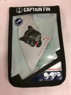 Captain Fin Co Dane Reynolds Thruster FCS FINS Silver NEW 4.55 SURFBOARD SURF
