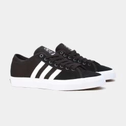 ADIDAS MATCHCOURT RX BLACK / WHITE SKATEBOARD SHOES SUEDE CANVAS NEW BY3201 AUS