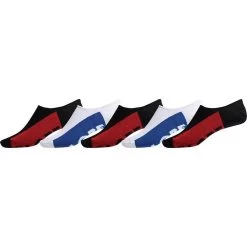 GLOBE INVISIBLE SOCKS 5 PACK BLACK WHITE SKATEBOARD SOCK MENS SIZE 7 - 11