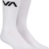 RVCA VA SPORT SOCK WHITE SKATE SURF RUCA SOCKS AUSTRALIAN SELLER -Skateboard Equipment Store 17279583353600000