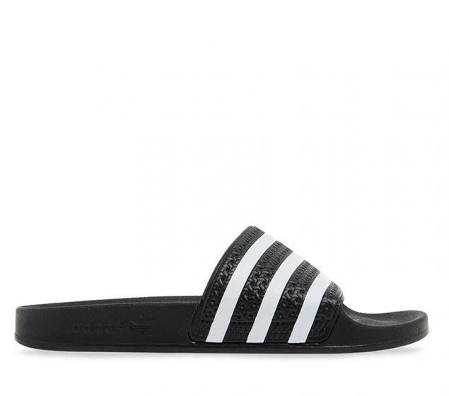 ADIDAS ADILETTE SLIDE ON SANDAL BLACK WHITE BLACK SKATEBOARD SURF FREE POSTAGE AUSTRALIAN 4 ADIDAS ADILETTE SLIDE ON SANDAL BLACK WHITE BLACK SKATEBOARD SURF FREE POSTAGE AUSTRALIAN - Image 2