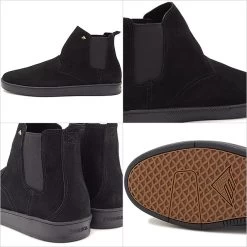 EMERICA SHOES ROMERO HI BLACK BLACK SHOE NEW AUST SELLER FREE POST -Skateboard Equipment Store 24742 2