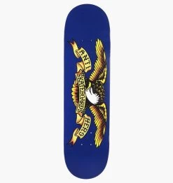 Anti-Hero Classic Eagle Skateboard Deck - Blue - 8.5" DECKS FREE GRIP KINGPIN SKATE SHOP FREE POSTAGE ANTIHERO ANTI-HERO