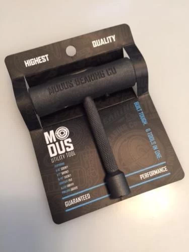 Modus Bearing Co Skate Tool UTILITY TOOL Skateboard T-Tool New Black 4 Modus Bearing Co Skate Tool UTILITY TOOL Skateboard T-Tool New Black - Image 2