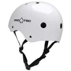 PRO-TEC CLASSIC GLOSS WHITE (CERTIFIED) (2017) PROTEC FREE POST [Size: L] -Skateboard Equipment Store 25101 2
