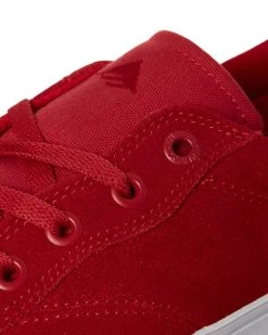 EMERICA SHOES INDICATOR LOW RED / WHITE SKATEBOARD -Skateboard Equipment Store 25159 3