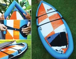 A FRAME SURFBOARD PROTECTION BLUE HIGH DENSITY FOAM SURF