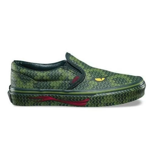 VANS SHOES CSO POISON REPTILE GREEN LIZARD TODDLER SIZE VNA32QJQQH KIDS 4 VANS SHOES CSO POISON REPTILE GREEN LIZARD TODDLER SIZE VNA32QJQQH KIDS - Image 2