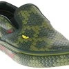 VANS SHOES CSO POISON REPTILE GREEN LIZARD TODDLER SIZE VNA32QJQQH KIDS