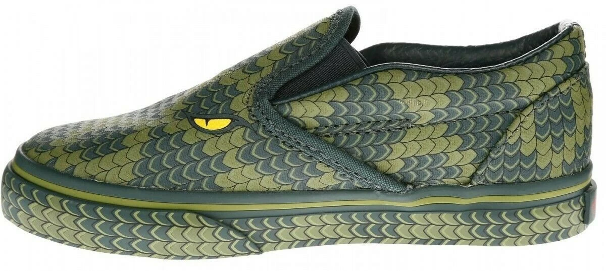 VANS SHOES CSO POISON REPTILE GREEN LIZARD TODDLER SIZE VNA32QJQQH KIDS 5 VANS SHOES CSO POISON REPTILE GREEN LIZARD TODDLER SIZE VNA32QJQQH KIDS - Image 3