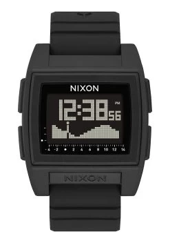 NIXON BASE TIDE PRO WATCH BLACK NEW FREE POST AUST SELLER 42 MM WATCH