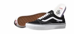 VANS OLD SKOOL PRO SHOES BLACK WHITE AUSTRALIAN SELLER FREE POSTAGE KINGPIN [SIZE: MENS US 8/WOMENS US 9.5] [Colour: BLACK] -Skateboard Equipment Store 26460