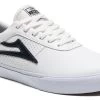LAKAI SHEFFIELD SHOES WHITE NAVY LEATHER FREE POSTAGE AUSTRALIAN SELLER -Skateboard Equipment Store 27115