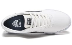 LAKAI SHEFFIELD SHOES WHITE NAVY LEATHER FREE POSTAGE AUSTRALIAN SELLER -Skateboard Equipment Store 27115 2