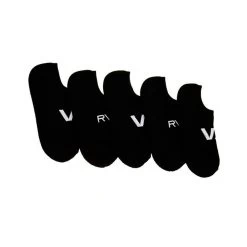 RVCA VA TRANSFER NO SHOW SOCK BLACK SKATE SURF RUCA SOCKS AUSTRALIAN SELLER