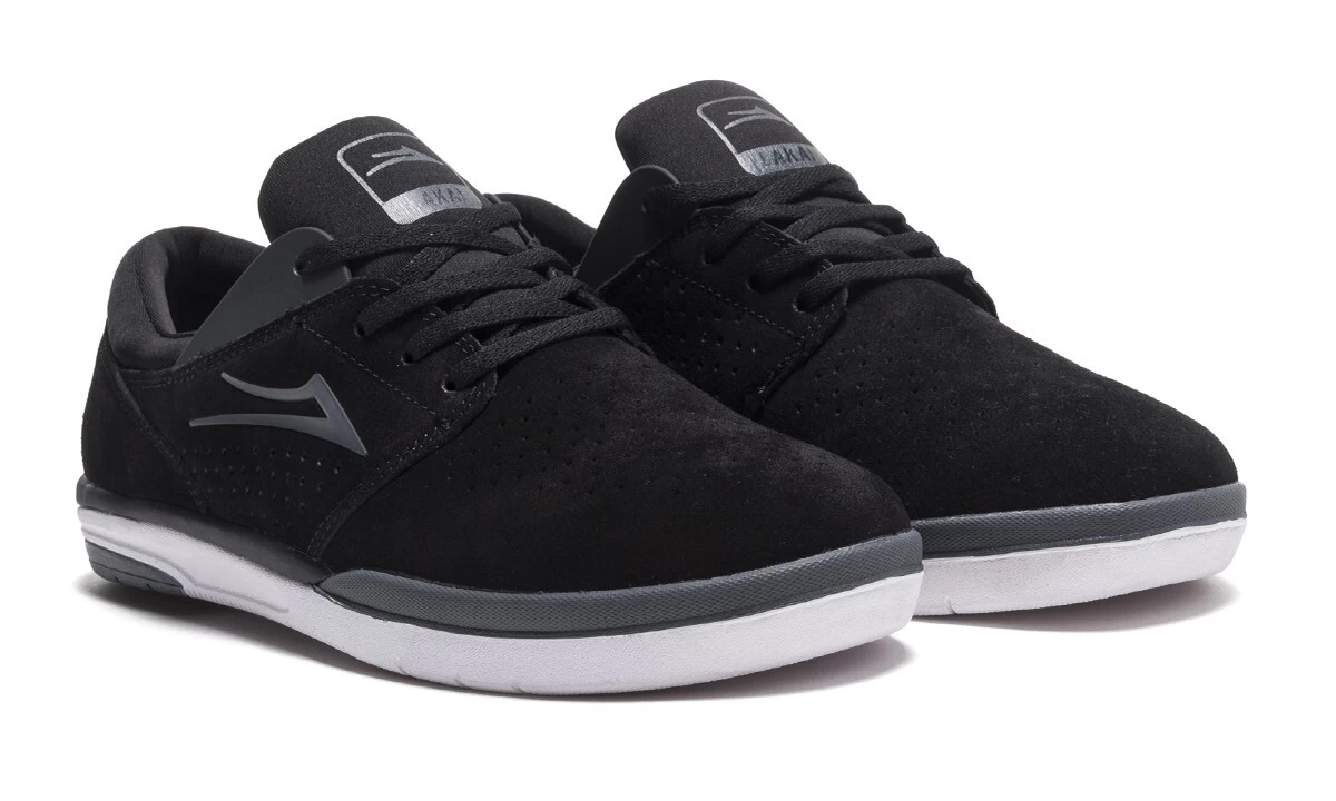 LAKAI FREMONT BLACK / CHARCOAL / WHITE SUEDE NEW SKATEBOARD SHOES AUST SELLER SHOES FOOTWEAR 5 LAKAI FREMONT BLACK / CHARCOAL / WHITE SUEDE NEW SKATEBOARD SHOES AUST SELLER SHOES FOOTWEAR - Image 3