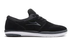 LAKAI FREMONT BLACK / CHARCOAL / WHITE SUEDE NEW SKATEBOARD SHOES AUST SELLER SHOES FOOTWEAR