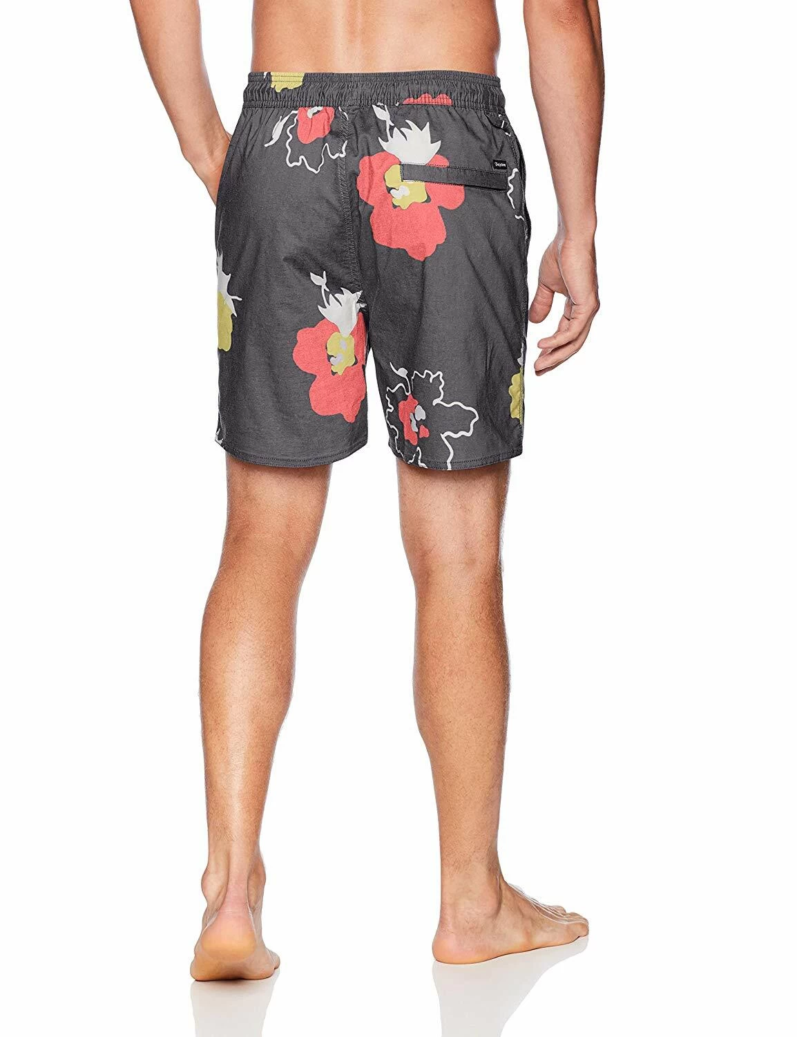 BRIXTON HAVANA TRUNK BLACK / YELLOW / RED Shorts Board Shorts 4 BRIXTON HAVANA TRUNK BLACK / YELLOW / RED Shorts Board Shorts - Image 2