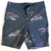 BRIXTON BARGE TRUNK CHARCOAL Shorts Board Shorts -Skateboard Equipment Store 27820