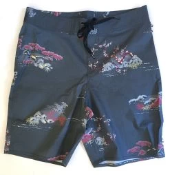 BRIXTON BARGE TRUNK CHARCOAL Shorts Board Shorts