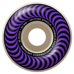 SPITFIRE FORMULA FOUR SKATEBOARD CLASSIC WHEELS 58MM SF F4 99D PURPLE PRINT