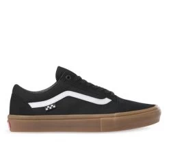 VANS OLD SKOOL PRO BLACK GUM SHOES FREE POST AUST SELLER SKATE SHOP SCHOOL [Size: MENS US 8]