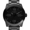 NIXON WATCH CORPORAL SS ALL BLACK / POLISHED BLACK A346 001 NEW AUST SELLER -Skateboard Equipment Store 29719