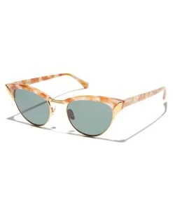 Epokhe Sunglasses AUSTYN MARBLE TORTOISE POLISHED / GOLD / GREEN Mens Womens Shades