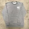 KINGPIN SKATE SUPPLY CREW NECK JUMPER LIGHT GREY 1 KINGPIN SKATE SUPPLY CREW NECK JUMPER LIGHT GREY -Skateboard Equipment Store 31330