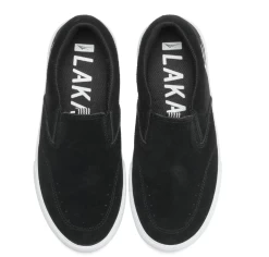 LAKAI OWEN KIDS SHOES BLACK SUEDE -Skateboard Equipment Store 31500A 2