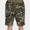 NIKE SB OLIVE CAMO EVERETT SHORTS 2 -Skateboard Equipment Store 315322