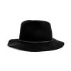 BRIXTON WESLEY FEDORA BLACK HAT CAP NEW FREE POSTAGE AUSTRALIAN SELLER [Size: EXTRA SMALL - 54CM - 6 3/4] [Style: BLACK] -Skateboard Equipment Store 31703 31707