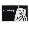 RIP N DIP LORD NERMAL CAT GO AWAY RUG AUS SELLER RIPNDIP 22'' X 36'' INCH 1 RIP N DIP LORD NERMAL CAT GO AWAY RUG AUS SELLER RIPNDIP 22'' X 36'' INCH -Skateboard Equipment Store 31930
