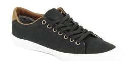VANS SHOES COURT COURT (C&L) BLACK SHOE WOMENS SKATE SURF VN-0Z5NF7Q MENS [Size: MENS US 4/WOMENS US 5.5] -Skateboard Equipment Store 32177AA 1