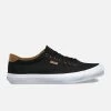 VANS SHOES COURT COURT (C&L) BLACK SHOE WOMENS SKATE SURF VN-0Z5NF7Q MENS [Size: MENS US 4/WOMENS US 5.5] -Skateboard Equipment Store 32177AA