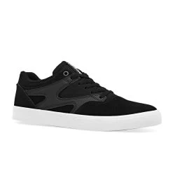 DC SHOES KALIS VULC BLACK / WHITE -Skateboard Equipment Store 32381S 1