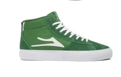 LAKAI NEWPORT HIGH SHOES GREEN SUEDE SHOE [Size: US 12]