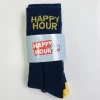 HAPPY HOUR SOCKS SOCK MUCHO RELAXO NAVY -Skateboard Equipment Store 32548