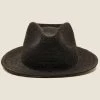 BRIXTON MESSER III FEDORA BLACK HAT -Skateboard Equipment Store 32596