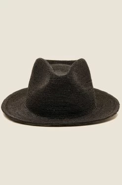 BRIXTON MESSER III FEDORA BLACK HAT