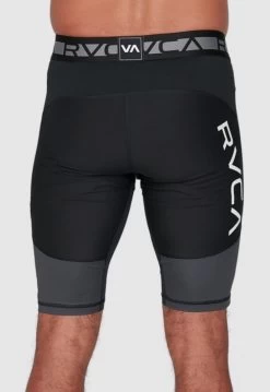 RVCA Compression Short - Black [Size: S] -Skateboard Equipment Store 32788 1