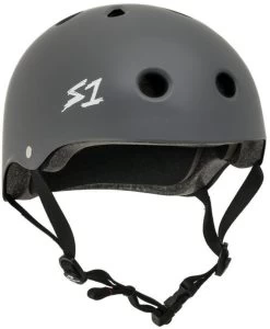 S1 S-ONE LIFER HELMET DARK GREY MATTE SKATE SKATEBOARD HELMET AUST BICYCLE CERTIFIED [Size: XL]